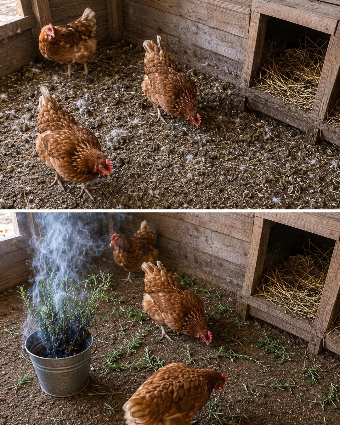 El antiguo truco con romero que protege tu gallinero de forma natural