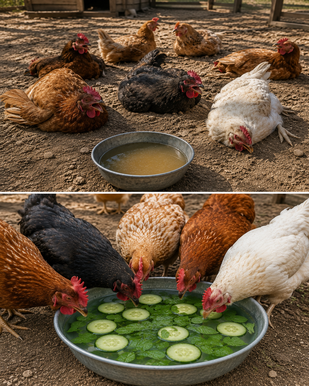 🐔 El mejor consejo para cuidar a tus gallinas cuando hace mucho calor