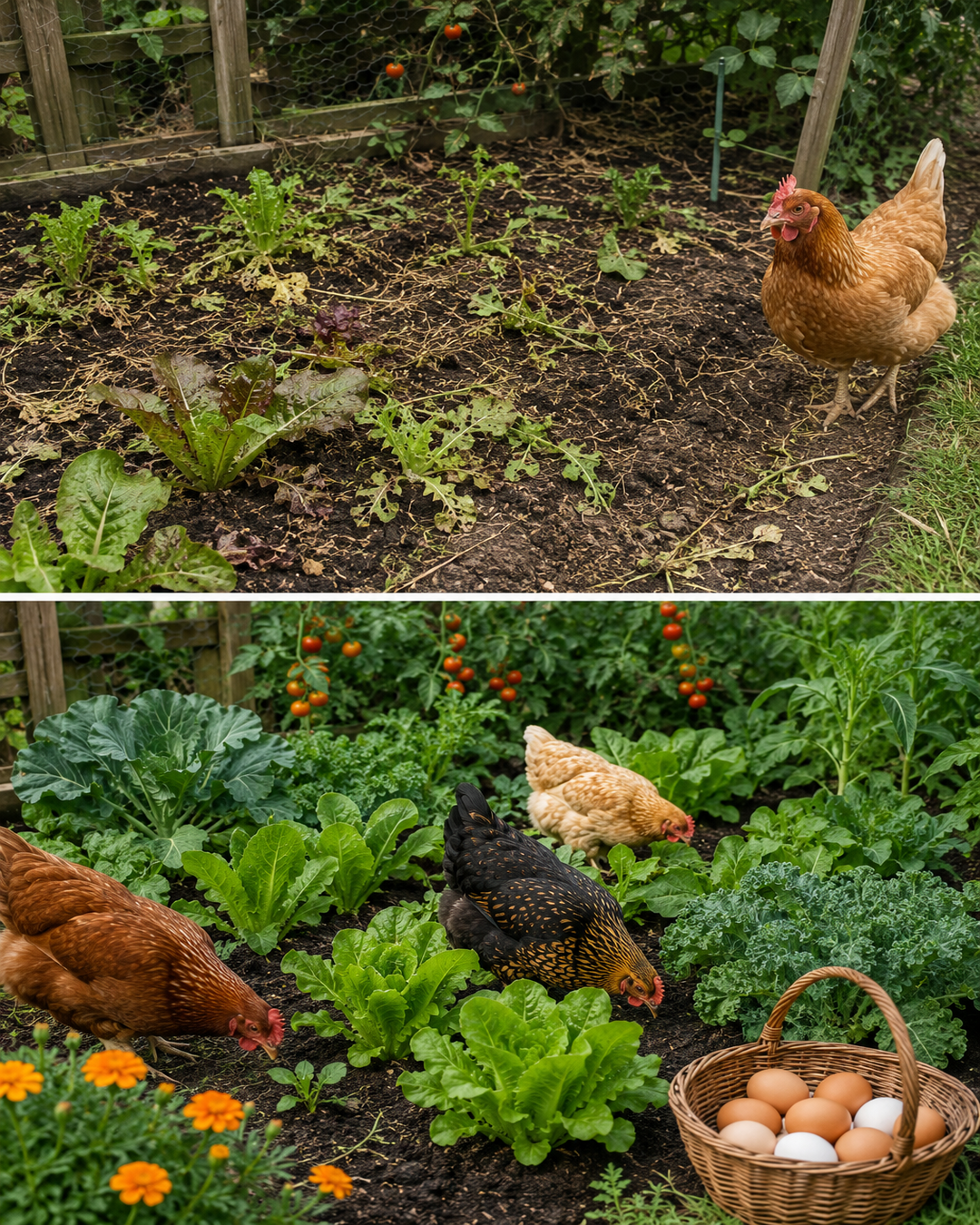 🐔 Los increíbles beneficios de tener gallinas en el jardín