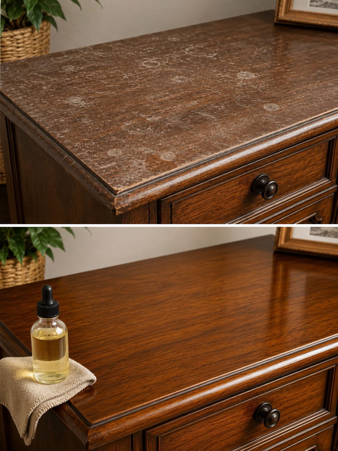 🧴 El Secreto para Revitalizar Muebles de Madera en Minutos