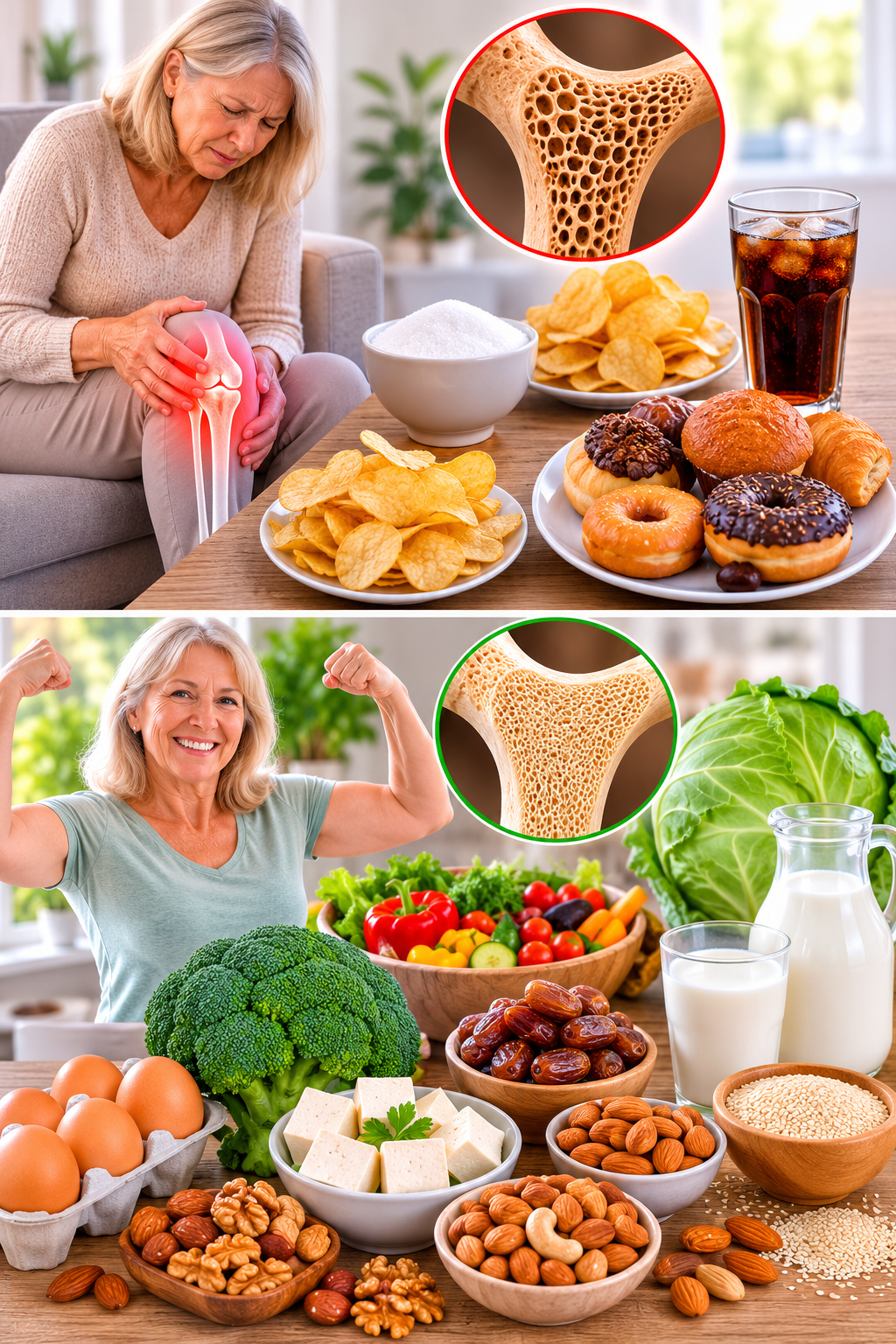 Los alimentos que fortalecen tus huesos de forma natural