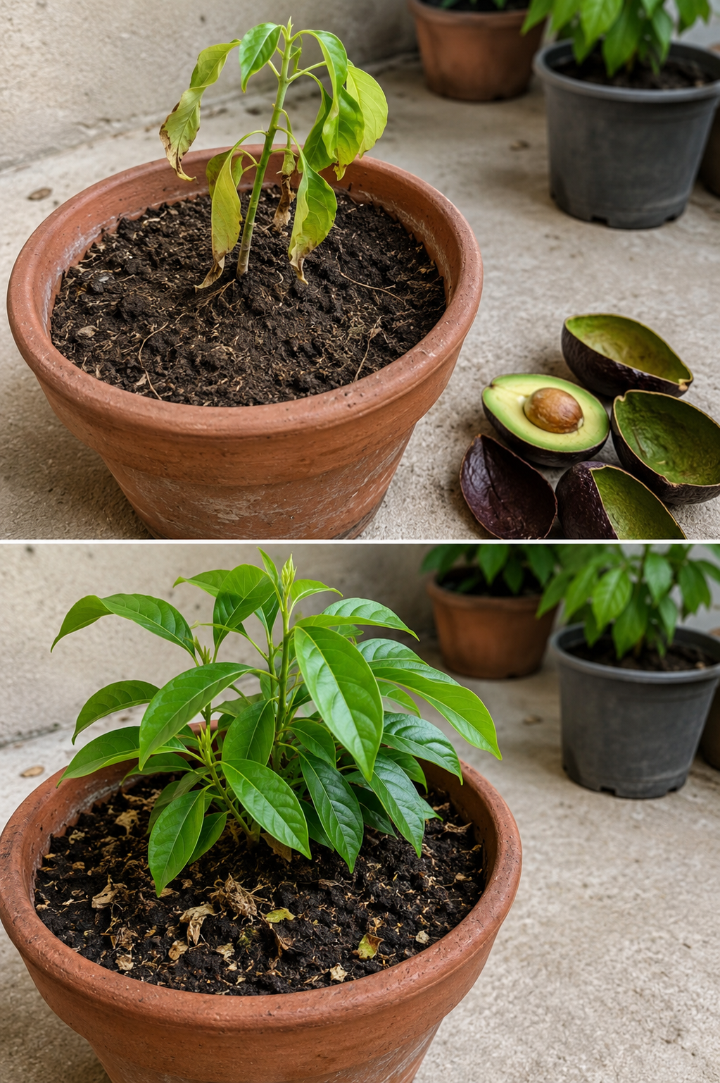 CONVIERTE LA CÁSCARA DEL AGUACATE EN UN TESORO PARA TU JARDÍN