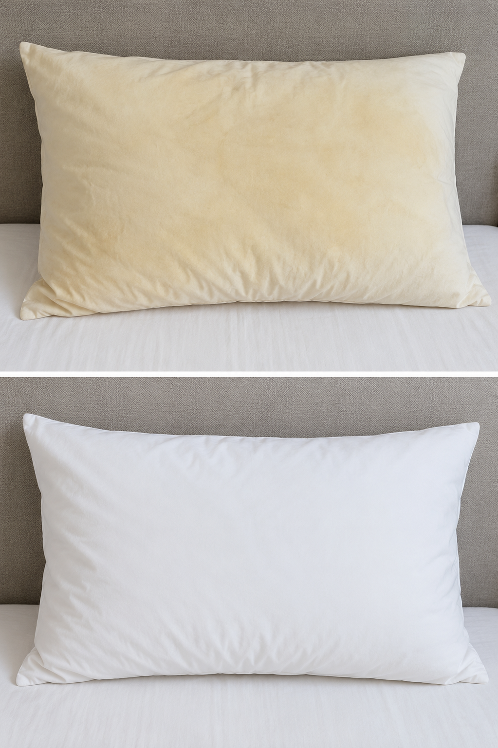 9 consejos para dejar tu almohada blanca como nueva