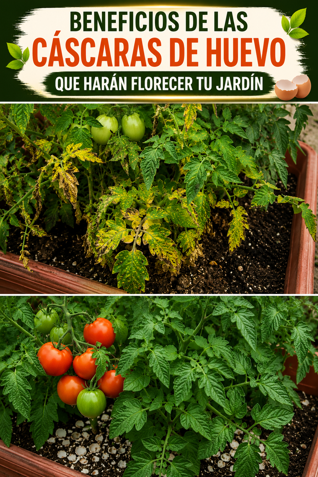 Beneficios de las Cáscaras de Huevo que Harán Florecer tu Jardín