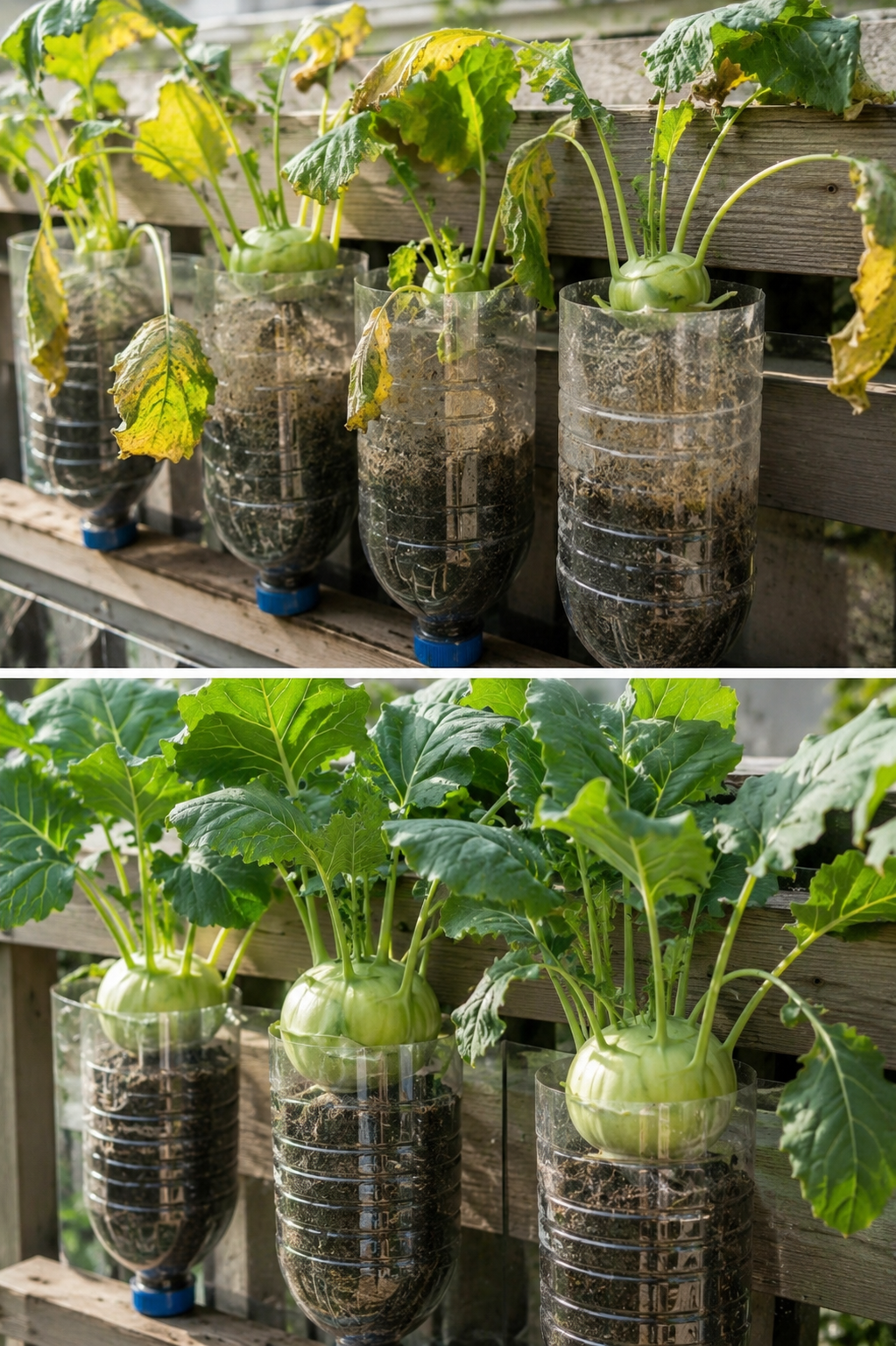 🌱 Cultiva Colinabo Crujiente en Botellas de Plástico: El Método Fácil para Cultivarlo en Casa