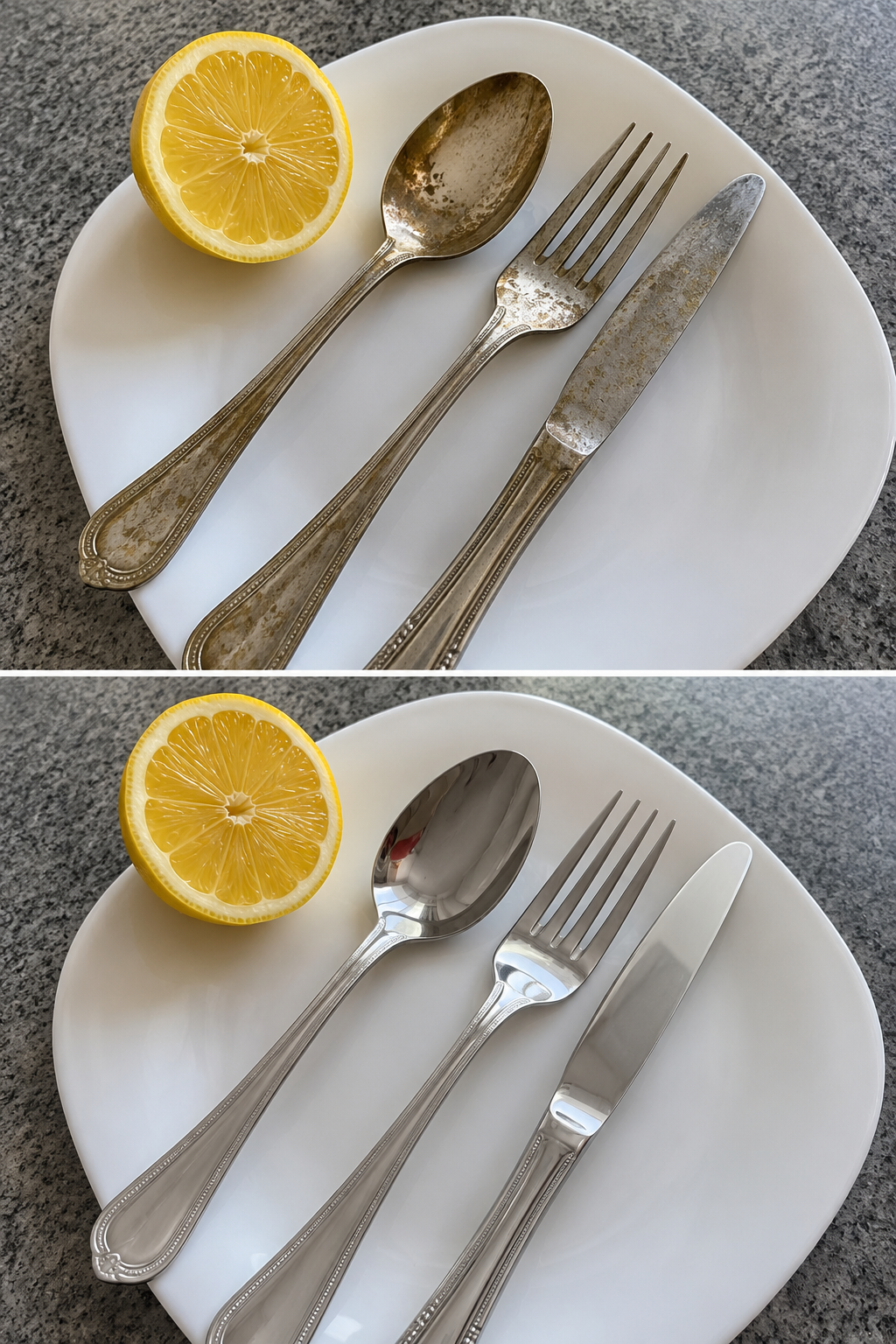 Cómo hacer que tus cubiertos vuelvan a brillar con un simple limón