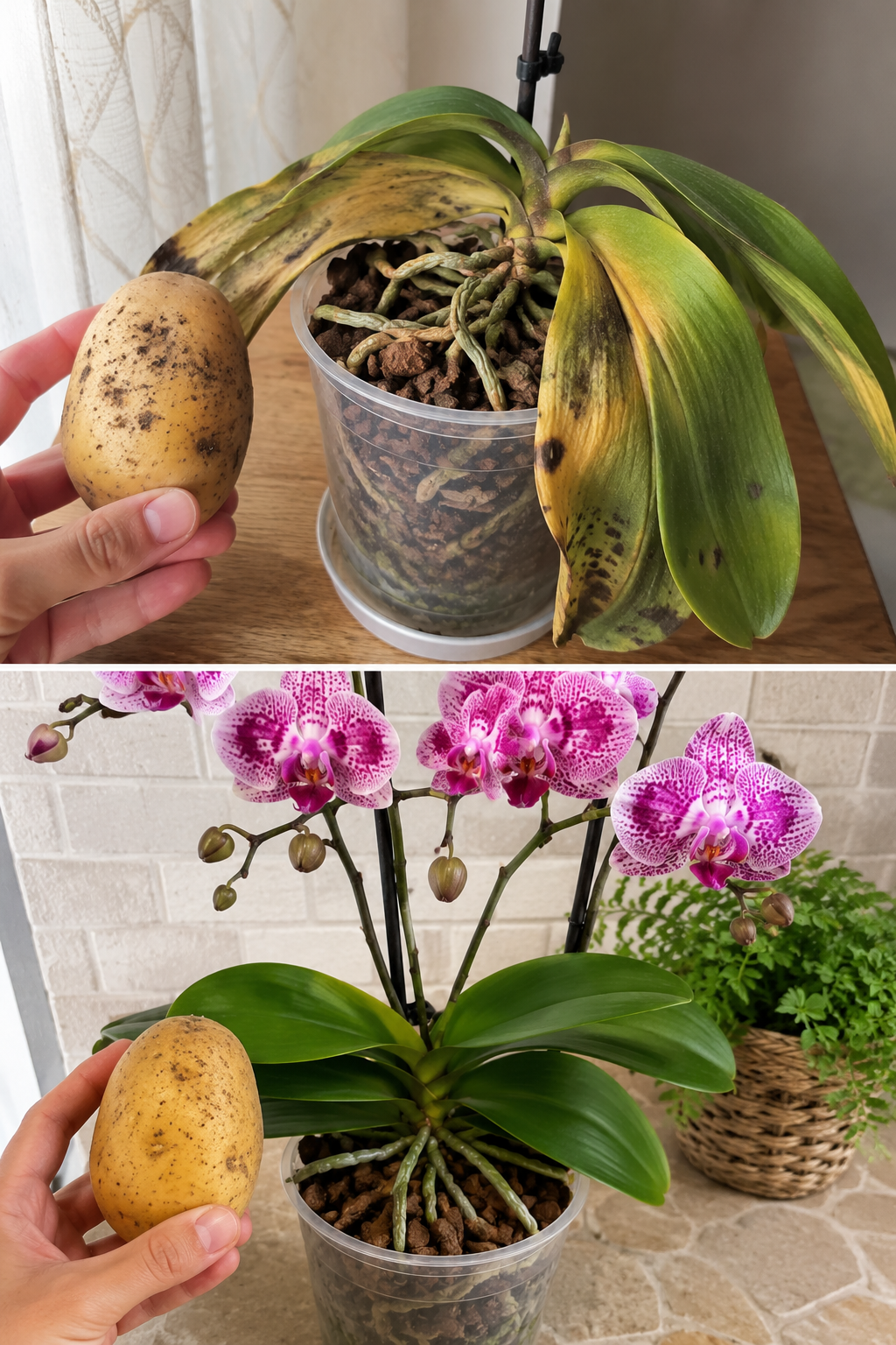 Cómo recuperar una orquídea con un remedio casero muy sencillo