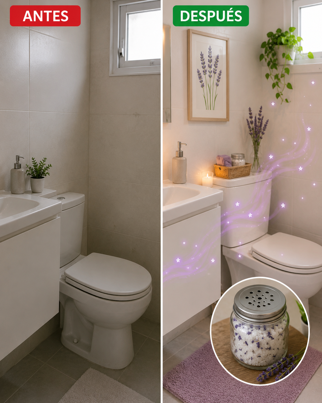 El Método Fácil para que tu Baño Siempre Huela Bien