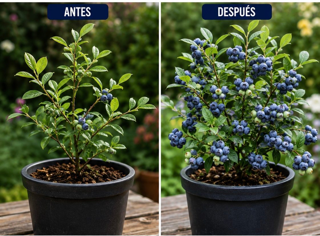 5 Claves para Conseguir una Planta de Arándanos Cargada de Frutos