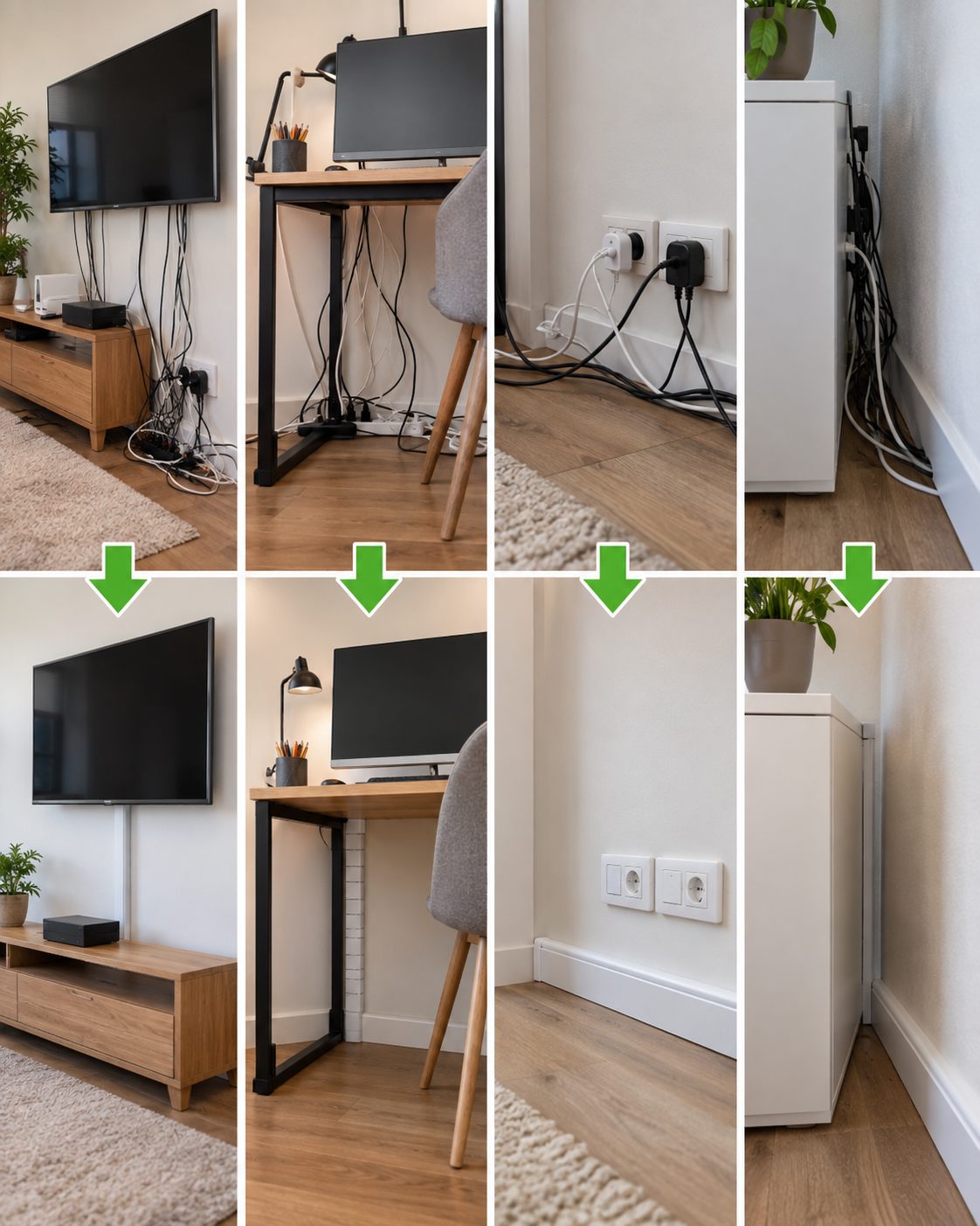 ¿Quieres una Casa Más Ordenada? Empieza por Ocultar Estos Cables