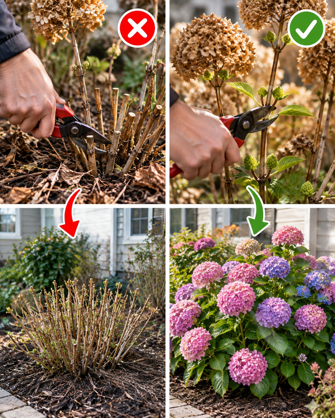 El error al podar las hortensias que puede arruinar la floración del próximo año