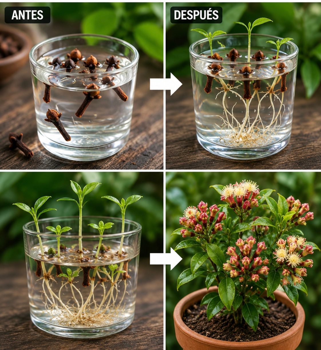 El Truco para Hacer Brotar Clavos de Olor y Conseguir Nuevas Plantas