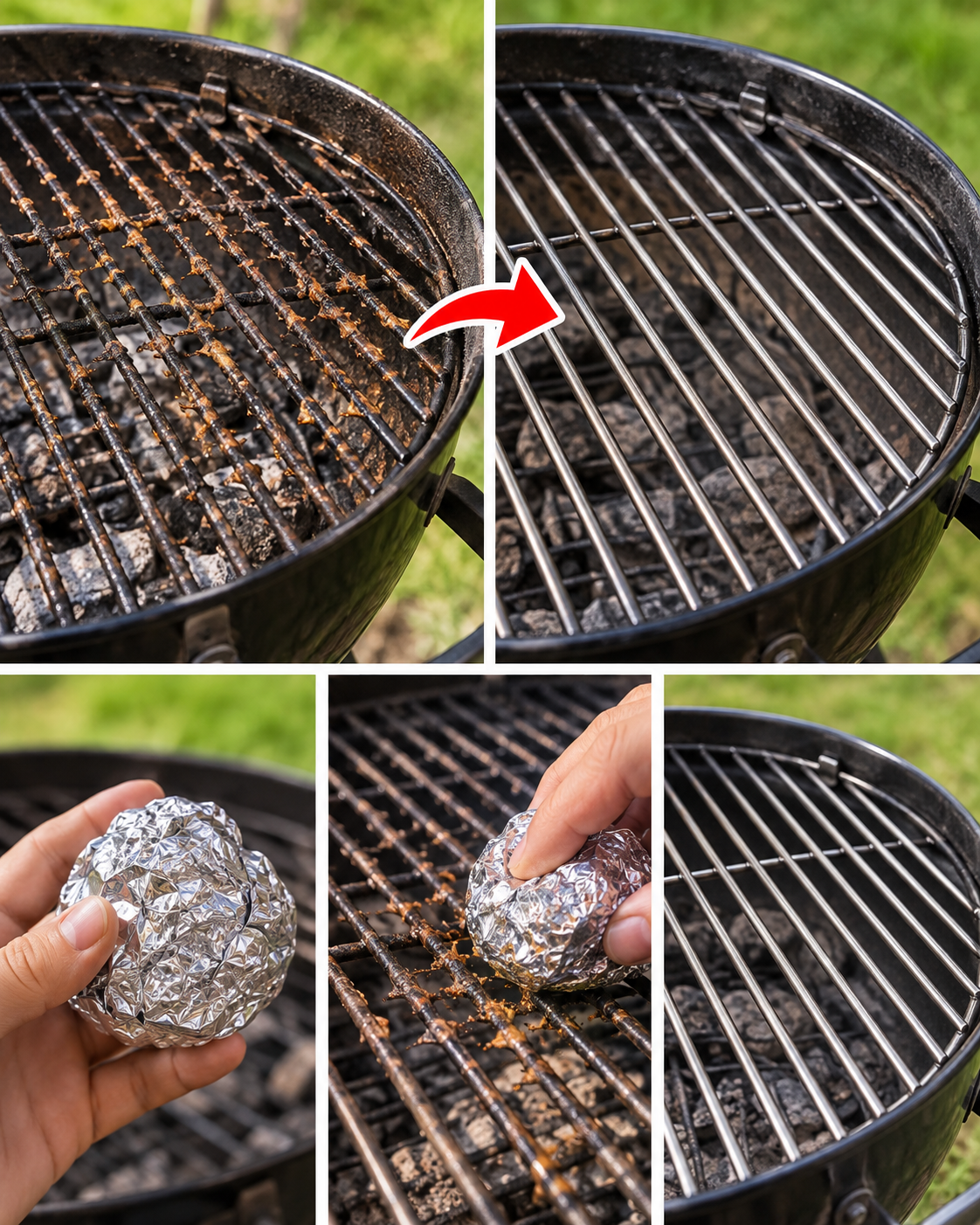 ¿Parrilla sucia después de cocinar? Este truco puede ayudarte