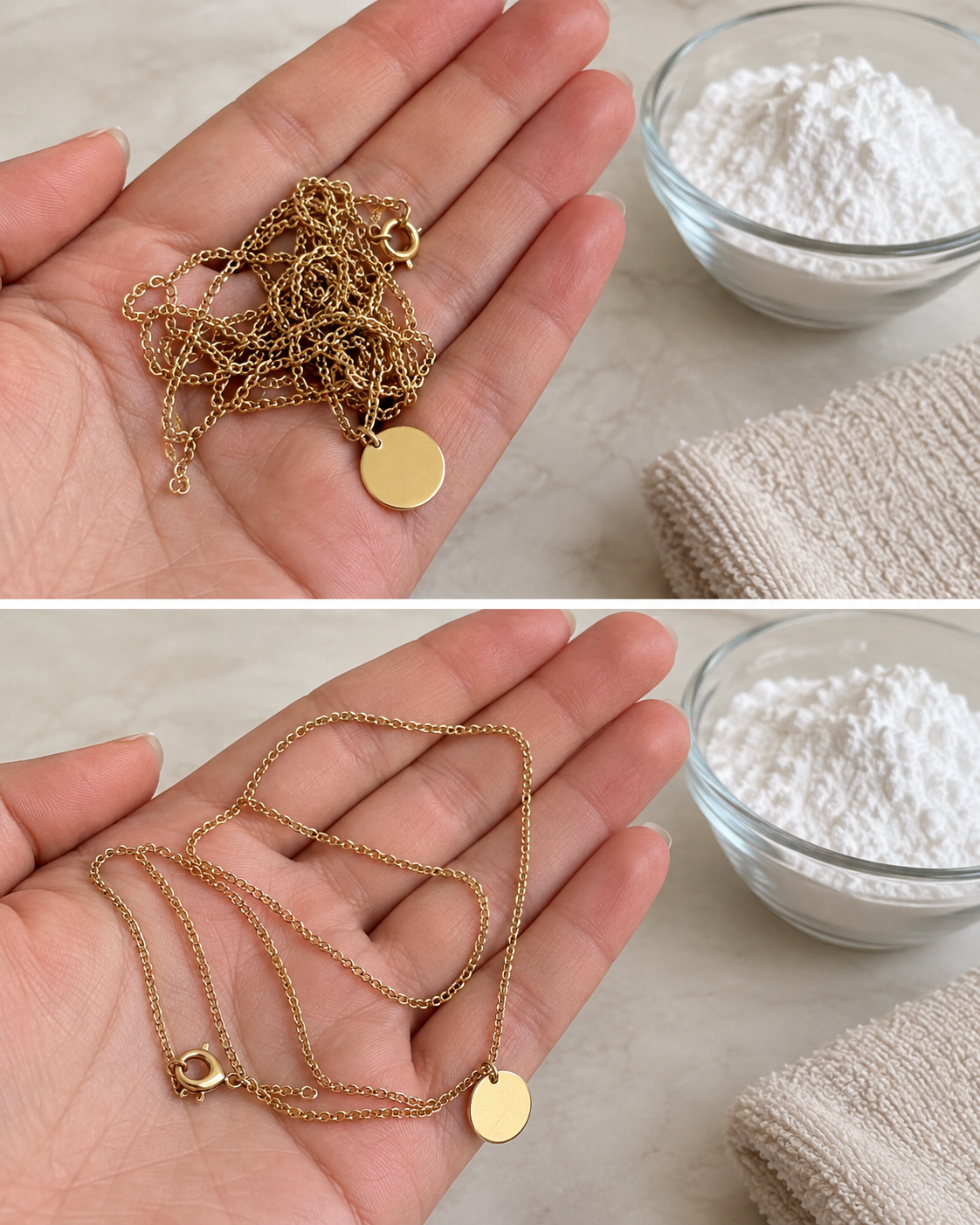 Adiós a las cadenas enredadas con este truco casero