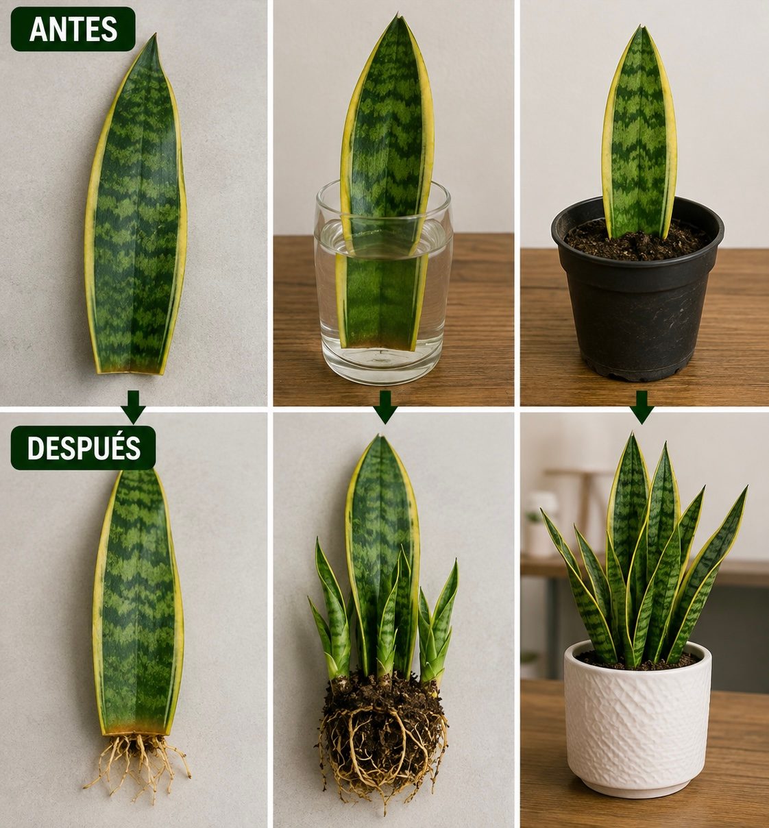 Cómo Multiplicar una Sansevieria Paso a Paso y Conseguir Nuevas Plantas
